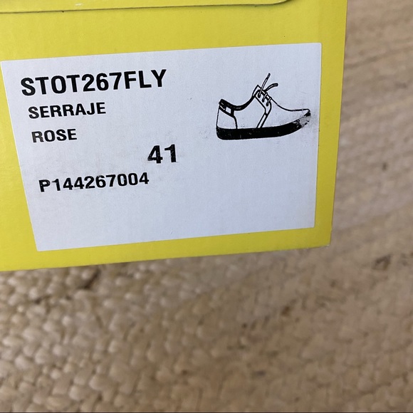 New Fly London Serraje Rose Pink Suede Sneakers - Picture 3 of 4